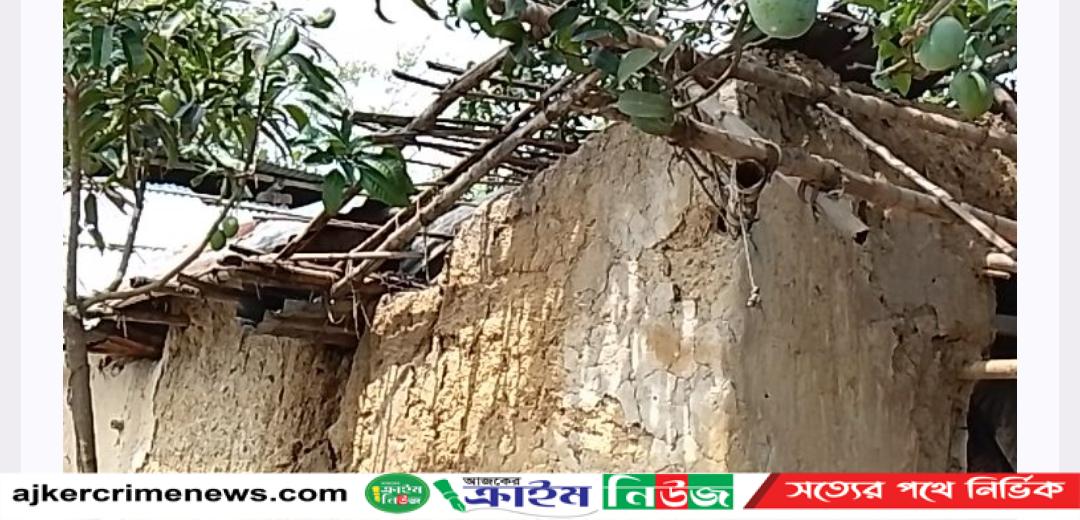 বিরামপুরে ভয়াবহ ঘূর্ণিঝড়ের তাণ্ডব জোতবানি ইউনিয়নে শতাধিক পরিবার ক্ষতিগ্রস্ত, চরম মানবিক বিপর্যয়